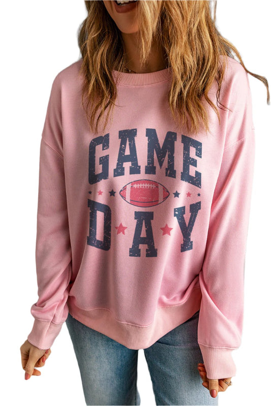 Pink  Game Day Sweatshirt