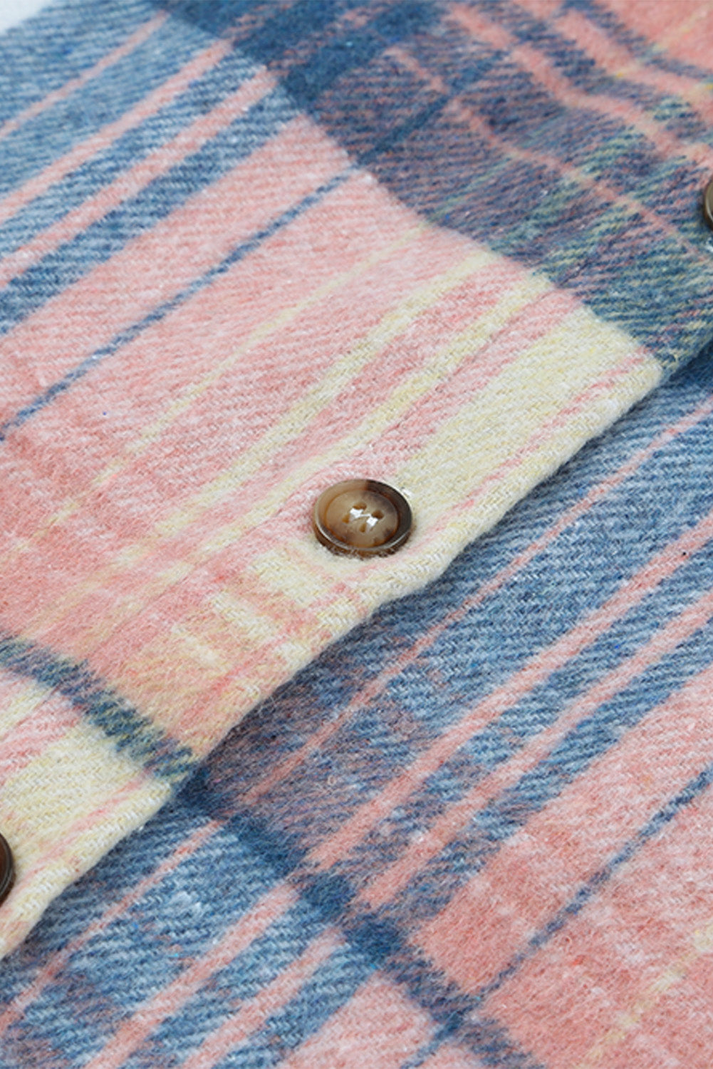 Pink Plaid Flannel Shacket