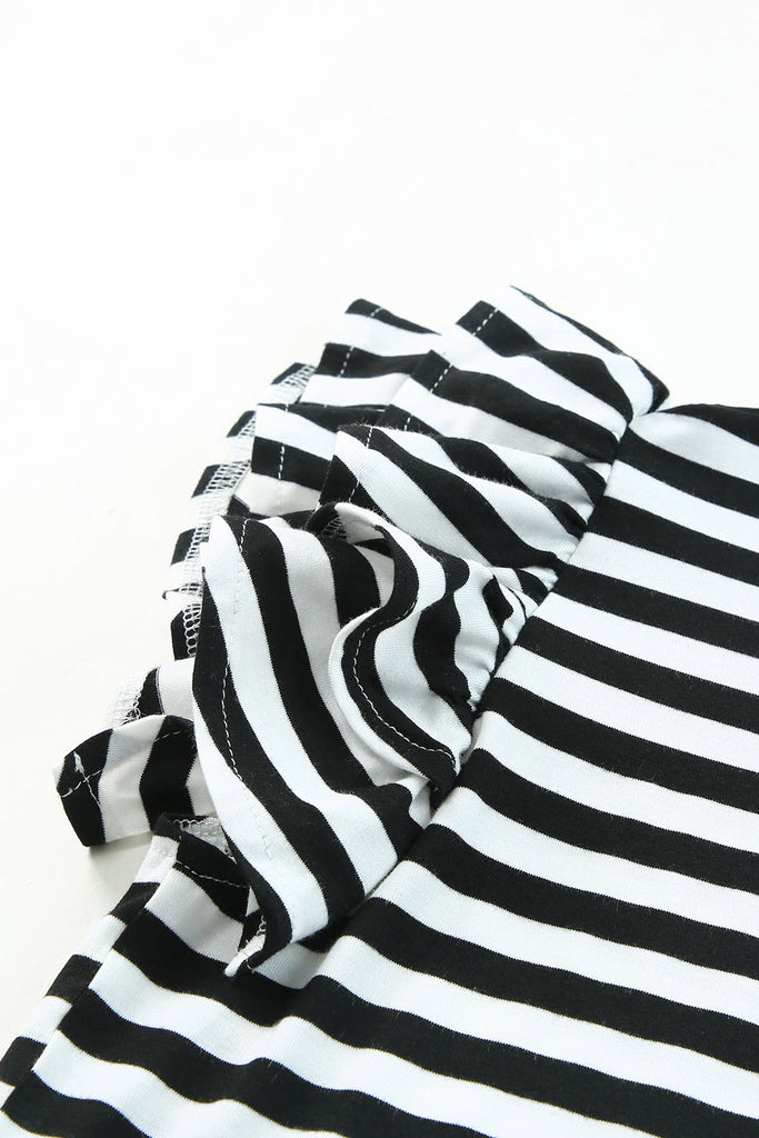 Bundle of Black and White Stripe Top